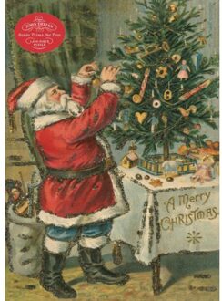 Santa Trims The Tree 1,000-Piece Puzzle - John Derian