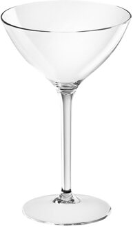 Santex 1x Martini James glazen transparant 300 ml van onbreekbaar kunststof - Cocktailglazen