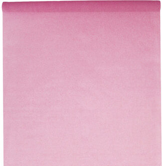 Santex Feest tafelkleed op rol - roze - 120 cm x 10 m - non woven polyester