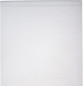 Santex Feest tafelkleed op rol - wit - 120 cm x 10 m - non woven polyester