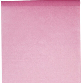 Santex Tafelkleed op rol - polyester - roze - 120 cm x 10 m - Feesttafelkleden