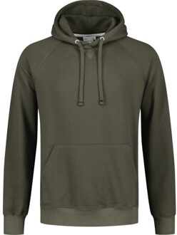 Santino Hooded Sweater Rens - stevige werkhoodie van Santino Donkergroen - 3XL