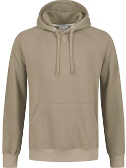 Santino Hooded Sweater Rens - stevige werkhoodie van Santino Khaki - XS
