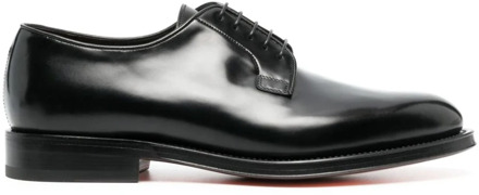 Santoni Business Shoes Santoni , Black , Heren - 42 Eu,42 1/2 Eu,44 Eu,40 Eu,41 EU