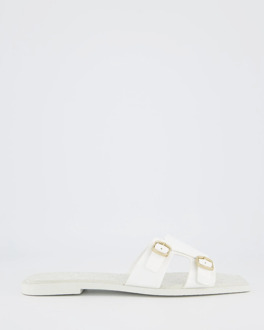 Santoni Dames slipper sandal Wit - 37