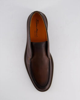 Santoni Heren dragon - maat 42 Bruin