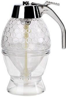 Sap Siroop Cup Bee Drip Dispenser Ketel Keuken Accessoires Honing Jar Container Opslag Pot Stand Houder Squeeze Fles