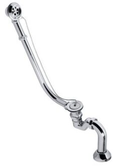 Sapho Badafvoer Retro Inclusief Ketting Plug Chroom tbv Vrijstaand bad Retro Sapho