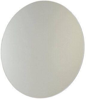 Sapho Badkamerspiegel Sapho Aqualine Rond 50 cm Zonder Omlijsting Aluminium