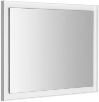 Sapho Badkamerspiegel Sapho Flut 90x70 cm LED-Verlichting Omlijsting Wit Sapho