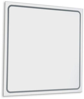 Sapho Badkamerspiegel Sapho Gemini II 50x70 cm LED-Strips Aluminium