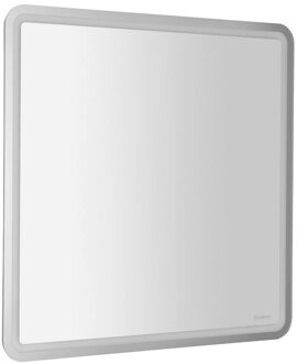Sapho Badkamerspiegel Sapho NYX 80x80 cm LED-Strips Aluminium
