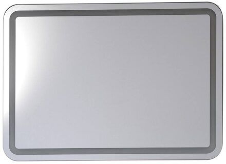 Sapho Badkamerspiegel Sapho NYX 90x50 cm LED-Strips Aluminium