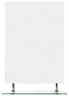 Sapho Badkamerspiegel Sapho Wega 60x80 cm met Planchet Glas Aluminium