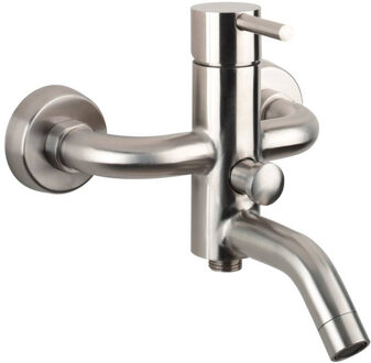 Sapho Badkraan Opbouw Sapho Minimal Mengkraan 1-hendel 21.5 cm RVS