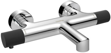 Sapho Badkraan Opbouw Sapho Solaris Chroom/Mat Zwart