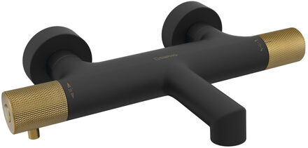 Sapho Badkraan Opbouw Sapho Solaris Mat Zwart/Goud