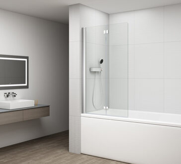 Sapho Badwand Draaibaar Sapho Rota 120 cm