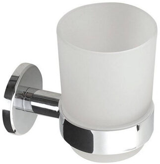 Sapho Bekerhouder Sapho Samba Hangend Melkglas / Chroom Sapho