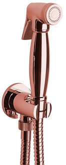 Sapho Bidet Handdouche Sapho Reitano Rubinetteria Incl. Slang en Handdouchehouder Rose Goud Sapho