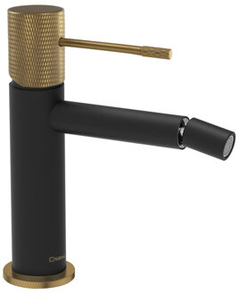 Sapho Bidet Mengkraan Sapho Solaris Mat Zwart/Goud