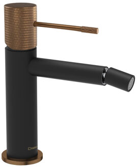 Sapho Bidet Mengkraan Sapho Solaris Mat Zwart/Koper