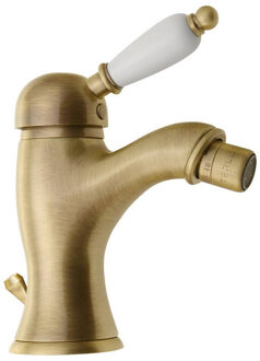 Sapho Bidetmengkraan Sapho Kirk� Retro Wit 1-hendel Gebogen 18.2 cm Brons Sapho