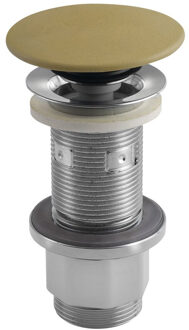 Sapho Clickwaste Sapho 5/4 Beton Plug 10-80mm Mat Geel