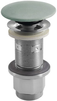 Sapho Clickwaste Sapho 5/4 Beton Plug 10-80mm Mat Groen