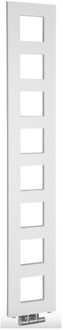 Sapho Designradiator Sapho Block 28x175 Cm Mat Wit