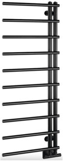 Sapho Designradiator Sapho Justina 50x124,6 cm 340W Mat Zwart
