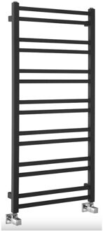 Sapho Designradiator Sapho Metro Dos 50x110 cm Mat Zwart Sapho