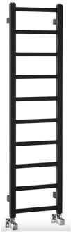 Sapho Designradiator Sapho Metro Light 30x114 cm Mat Zwart