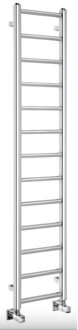 Sapho Designradiator Sapho Metro Light 30x150 cm Chroom