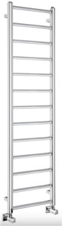 Sapho Designradiator Sapho Metro Light 40x150 cm Mat Chroom