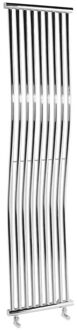 Sapho Designradiator Sapho Onda Gebogen 40x170cm 425W Chroom