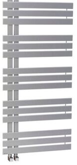 Sapho Designradiator Sapho Silvana Recht 50x123.6 cm 561W Zilver