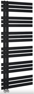 Sapho Designradiator Sapho Silvana Recht 60x150 cm 771W Mat Zwart