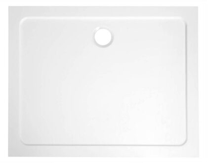Sapho Douchebak Gegoten Marmer Sapho Aqualine 120x80x3 cm Rechthoek Wit