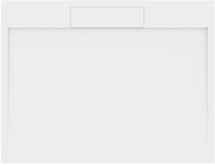 Sapho Douchebak Gegoten Marmer Sapho Irena 130x100x3.5 cm Rechthoek Wit