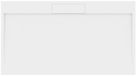 Sapho Douchebak Gegoten Marmer Sapho Irena 160x90x3.5 cm Rechthoek Wit