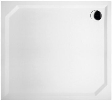 Sapho Douchebak Gegoten Marmer Sapho Sara 100x90x4 cm Rechthoek Wit