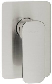 Sapho Douchekraan Inbouw Sapho Spy Mengkraan Afbouwdeel 1-weg Geborsteld Nikkel (incl. inbouwdeel)