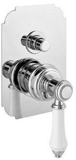 Sapho Douchekraan Inbouw Sapho Vienna Mengkraan Afbouwdeel 2-weg Chroom (incl. inbouwdeel)