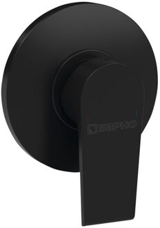 Sapho Douchemengkraan Inbouw Sapho KAI Afbouwdeel 1-weg Mat Zwart (incl. inbouwdeel)