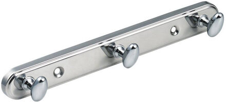 Sapho Drievoudige Handdoekhaak Sapho 22x3 cm RVS