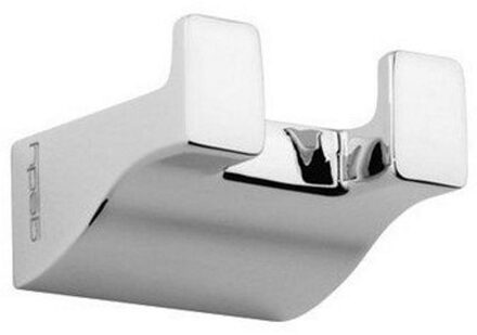 Sapho Dubbele Handdoekhaak Sapho Glamour 4.2x2.6 cm Chroom Sapho
