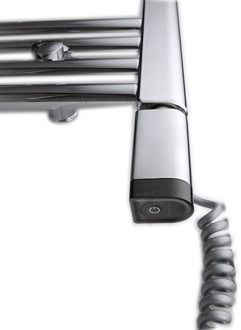 Sapho Elektrisch Thermostaat Radiator ONE D 300W tbv Handdoekradiator Sapho Dorlion Chroom Sapho