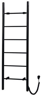 Sapho Elektrische Handdoekradiator Sapho Karbo 50x160 cm Zwart