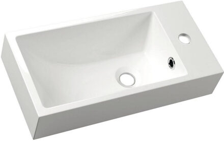 Sapho Fontein Sapho Small Rechthoekig 50x10x25 cm Rechts Keramiek Wit